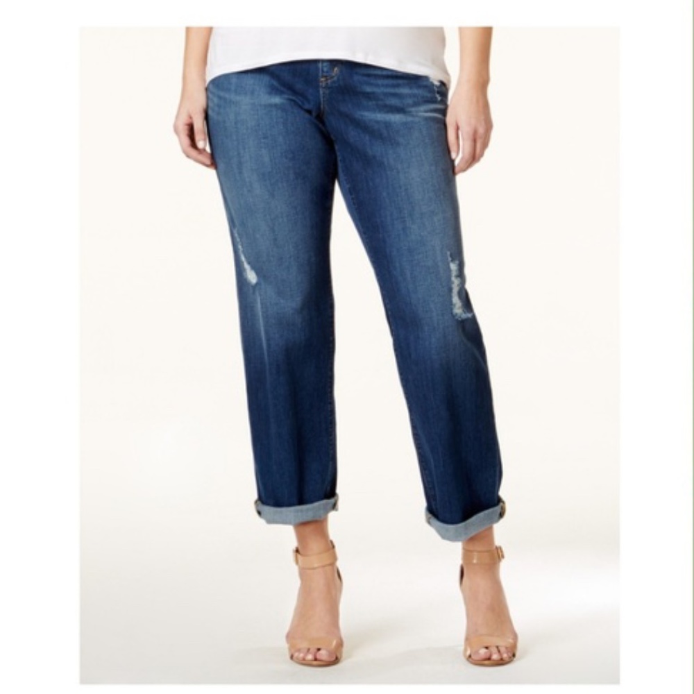 Michael Kors Dillon Ripped Boyfriend Jeans